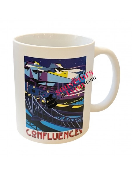 Mug Lyon Musée de Confluences chez Souvenirsdelyon.com