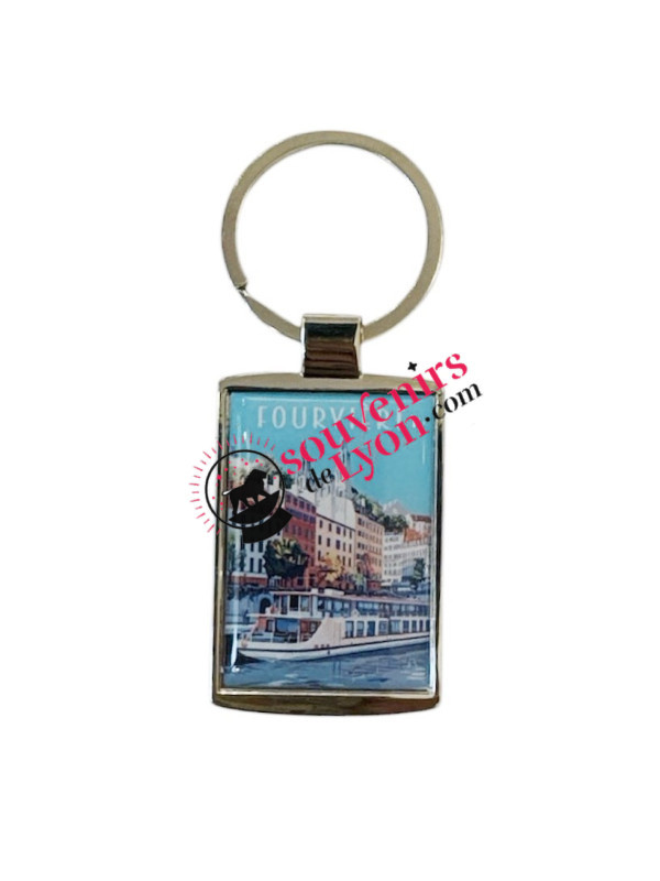 Lyon Fourvière and the Old Lyon key ring on souvenirsdelyon.com