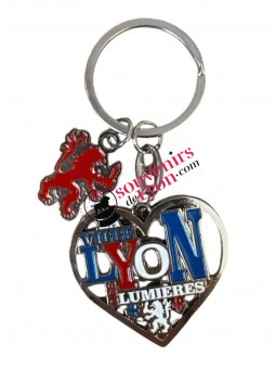 Porte-clés Lyon ville des Lumières chez Souvenirsdelyon.com