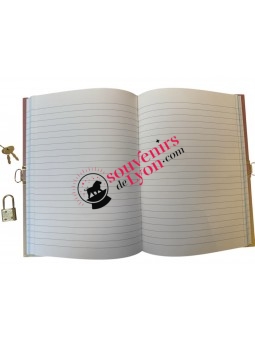 Secret notebook the Little Prince A5 Rainbow 2 at Souvenirsdelyon.Com