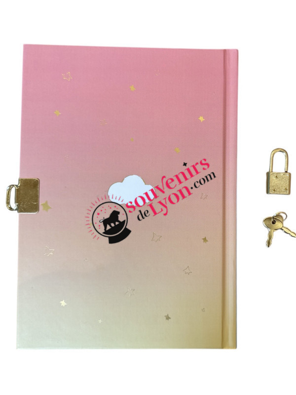 Secret notebook the Little Prince A5 Rainbow 3 at Souvenirsdelyon.Com