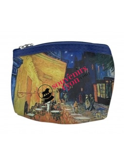 Coffee Terrace Coin Purse at Souvenirsdelyon.Com