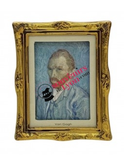 Blue Autoportrait Magnet 1 at Souvenirsdelyon.Com