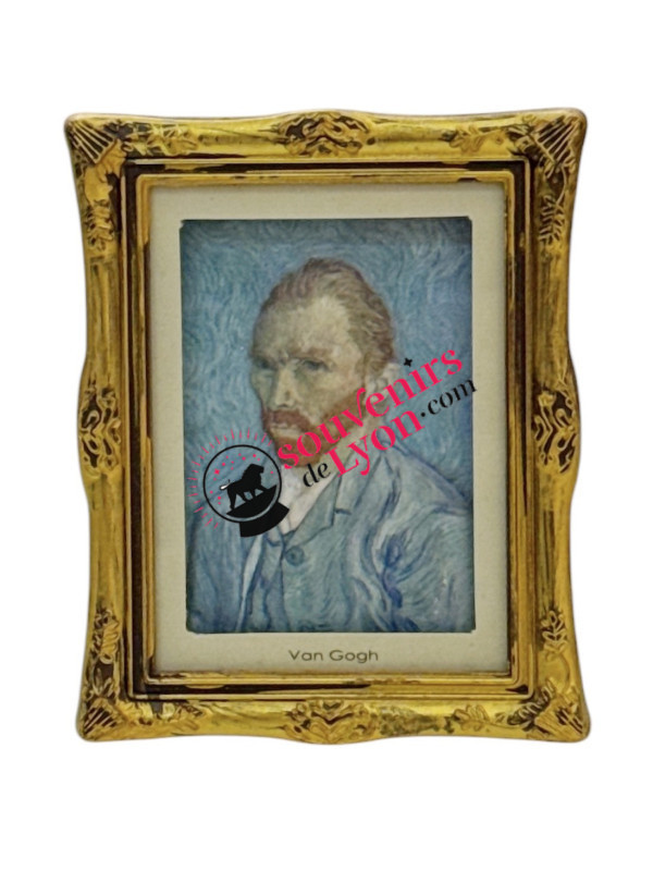 Blue Autoportrait Magnet 1 at Souvenirsdelyon.Com
