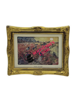 The Red Vineyard Magnet 1 at Souvenirsdelyon.Com