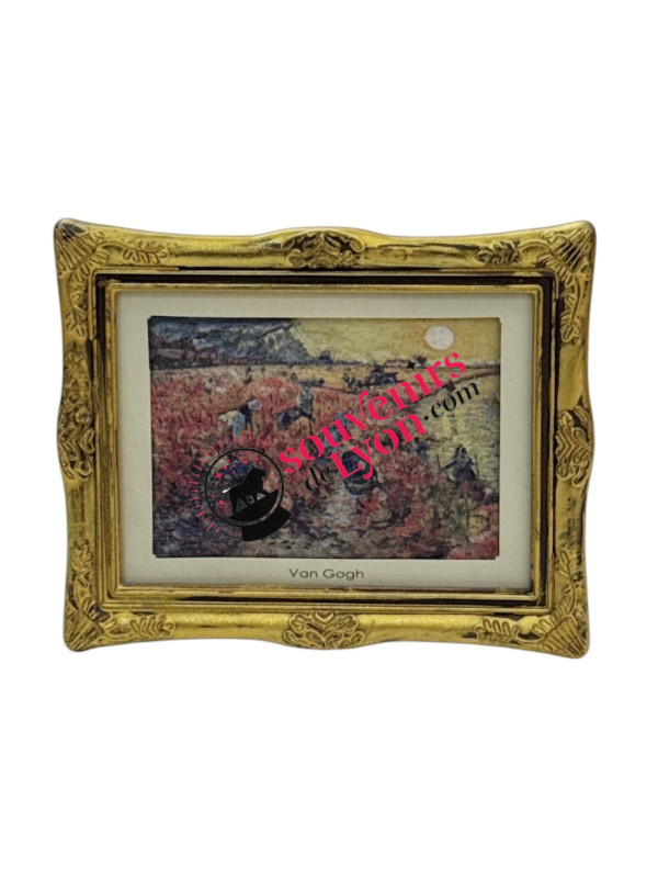 The Red Vineyard Magnet 1 at Souvenirsdelyon.Com