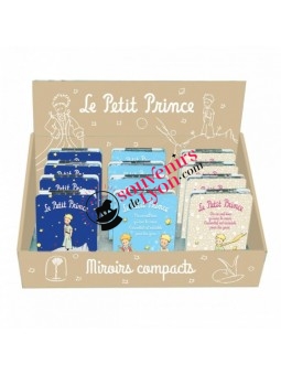 Pocket mirror The Little Prince light blue Souvenirsdelyon.com