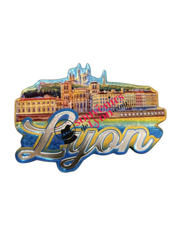 Magnet Lyon brillant Basilique chez Souvenirsdelyon.Com
