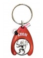 Porte-clés blason rouge Lyon chez Souvenirsdelyon.Com