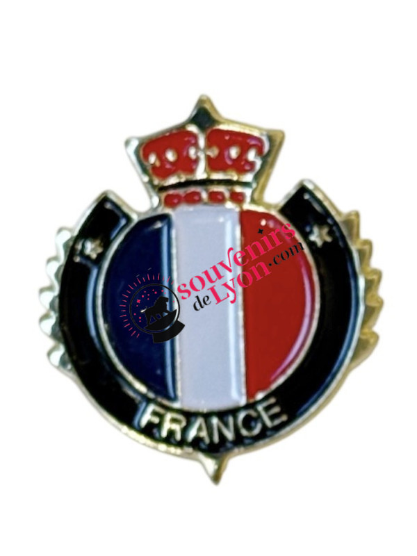 Pin's France Flag at Souvenirsdelyon.Com