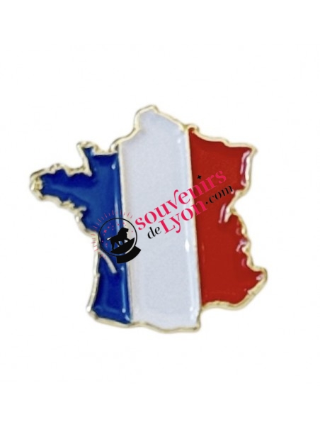 Pin's France Drapeau chez Souvenirsdelyon.Com