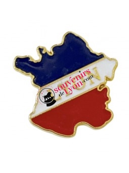France Flag Pin Lyon at Souvenirsdelyon.Com