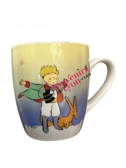 The Little Prince small coffee cup fox and planet at Souvenirsdelyon.Com