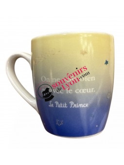 The Little Prince small coffee cup fox and planet 2 at Souvenirsdelyon.Com