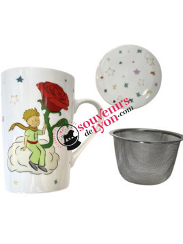 The Little Prince and the Rose Teacup at Souvenirsdelyon.Com