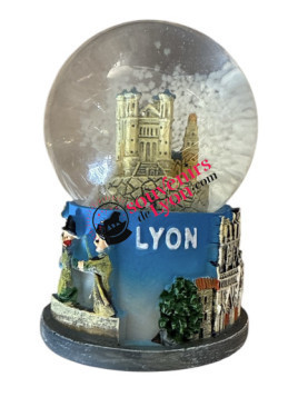 Boule à neige Lyon Fourvière petite chez souvenirsdelyon.com