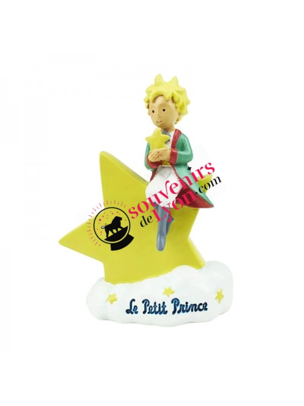 Figurine Le Petit Prince assis sur l'étoile chez souvenirsdelyon.com