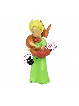 The Little Prince Hugs The Fox Figurine at Souvenirsdelyon.Com