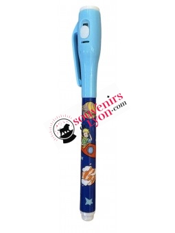 Stylo magique Le Petit Prince bleu chez souvenirsdelyon.com