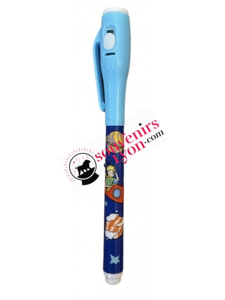 Stylo magique Le Petit Prince bleu chez souvenirsdelyon.com