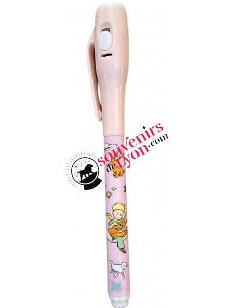 Stylo magique Le Petit Prince rose chez souvenirsdelyon.com