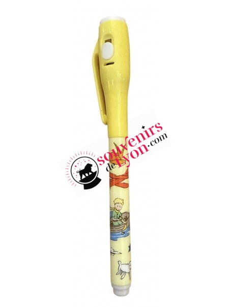 The Little Prince Magic Pen Yellow at Souvenirsdelyon.Com