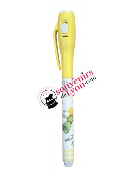 Stylo magique Le Petit Prince Paris jaune chez souvenirsdelyon.com