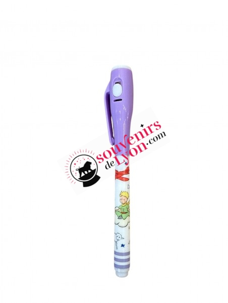 Stylo magique Le Petit Prince Paris violet chez souvenirsdelyon.com