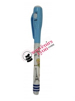 Stylo magique Le Petit Prince Paris bleu chez souvenirsdelyon.com