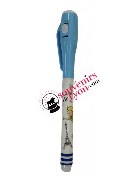 Stylo magique Le Petit Prince Paris bleu chez souvenirsdelyon.com