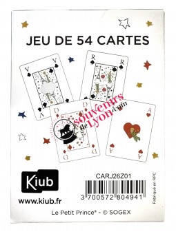 The Little Prince playing cards liberty2 at Souvenirsdelyon.Com