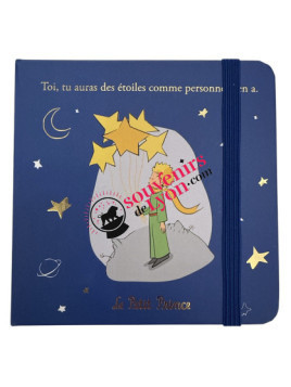 Carnet mots de passe Le Petit Prince étoiles chez Souvenirsdelyon.Com
