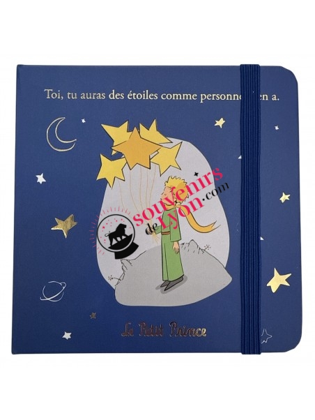 Carnet mots de passe Le Petit Prince étoiles chez Souvenirsdelyon.Com