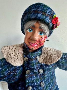 Marionnette la Mère Cottivet 2 chez Souvenirsdelyon.Com