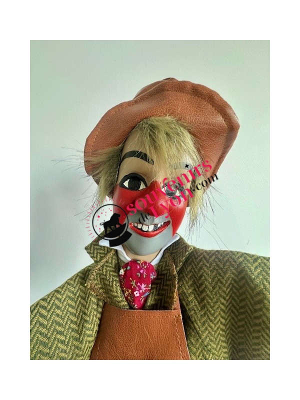 Marionnette Gnafron chevron vert 2 chez Souvenirsdelyon.com