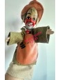 Hand puppet Gnafron green chevron at Souvenirsdelyon.com