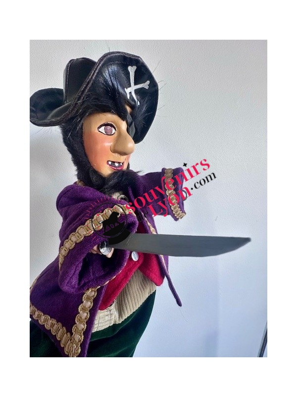Marionnette le Pirate 1 chez Souvenirsdelyon.Com