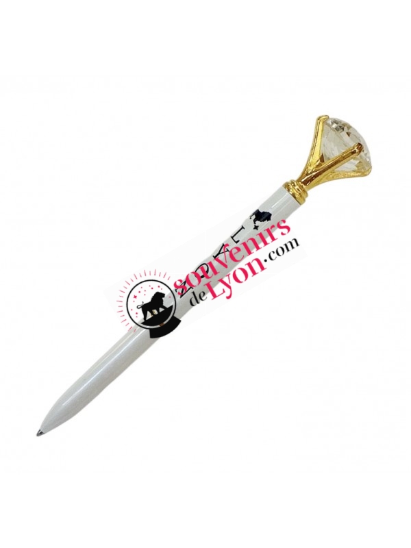 Stylo diamant chez Souvenirsdelyon.com