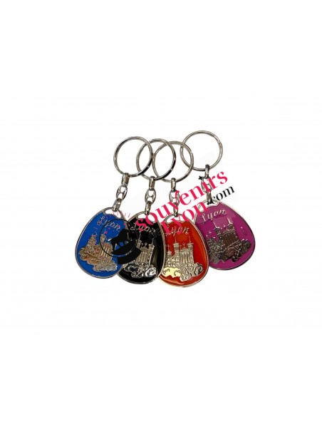 the fourvière drop keyring on souvenirsdelyon.com