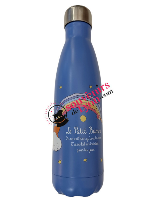 Bouteille isotherme le Petit Prince arc-en-ciel chez Souvenirsdelyon.com