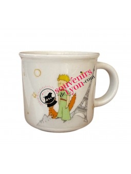 Mini Mug Le Petit Prince Renard Tour Eiffel chez souvenirsdelyon.com