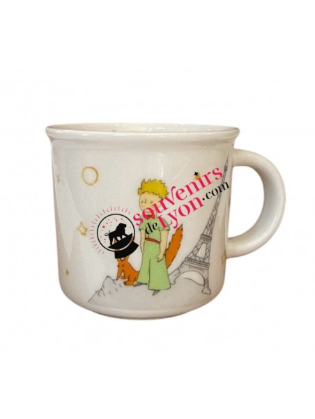Mini Mug Le Petit Prince Renard Tour Eiffel chez souvenirsdelyon.com