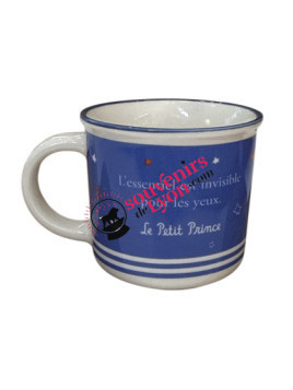 Mini Mug Le Petite Prince Assis Renard Tour Eiffel chez souvenirsdelyon.com