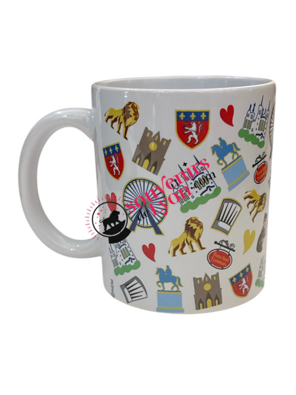 White Lyon's mug symbol on souvenirsdelyon.com