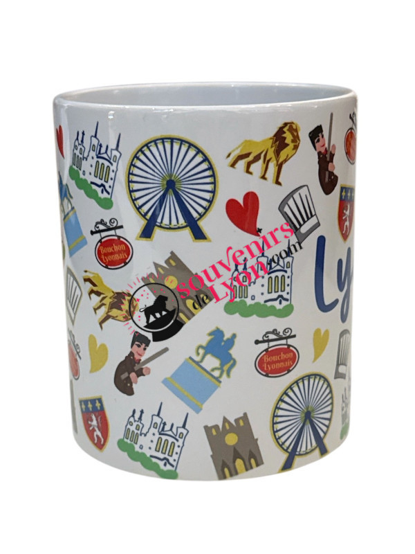 White Lyon's mug symbol on souvenirsdelyon.com