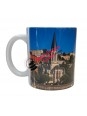 Mug Lyon Quai Saint Georges bleu chez Souvenirsdelyon.com