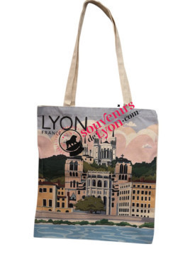 Tote bag the Monuments of Lyon