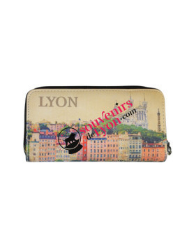 Porte-feuille Lyon rétro chez souvenirsdelyon.com