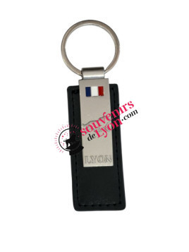 Porte clé cuir Lyon Souvenirsdelyon.com