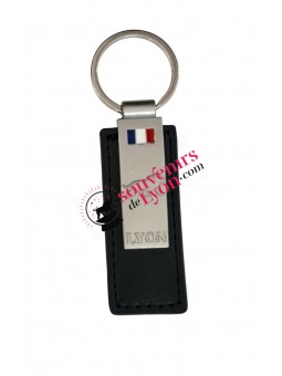 Porte clé cuir Lyon Souvenirsdelyon.com